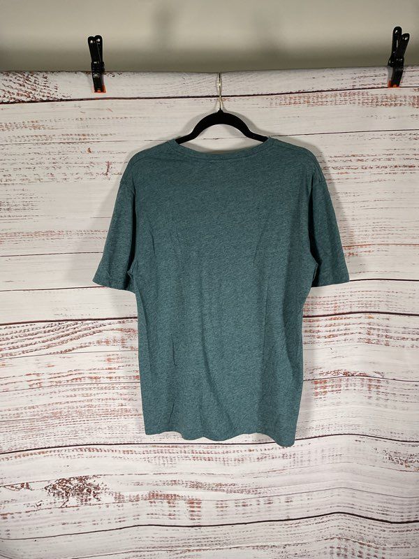 A.P.C. Rue Madame Paris Blue Cotton Blend T-Shirt Size L