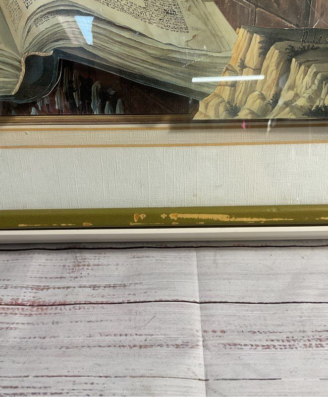 Rachel Brodie Wailing Wall With Prayer book 3D Effect Art Print Signed