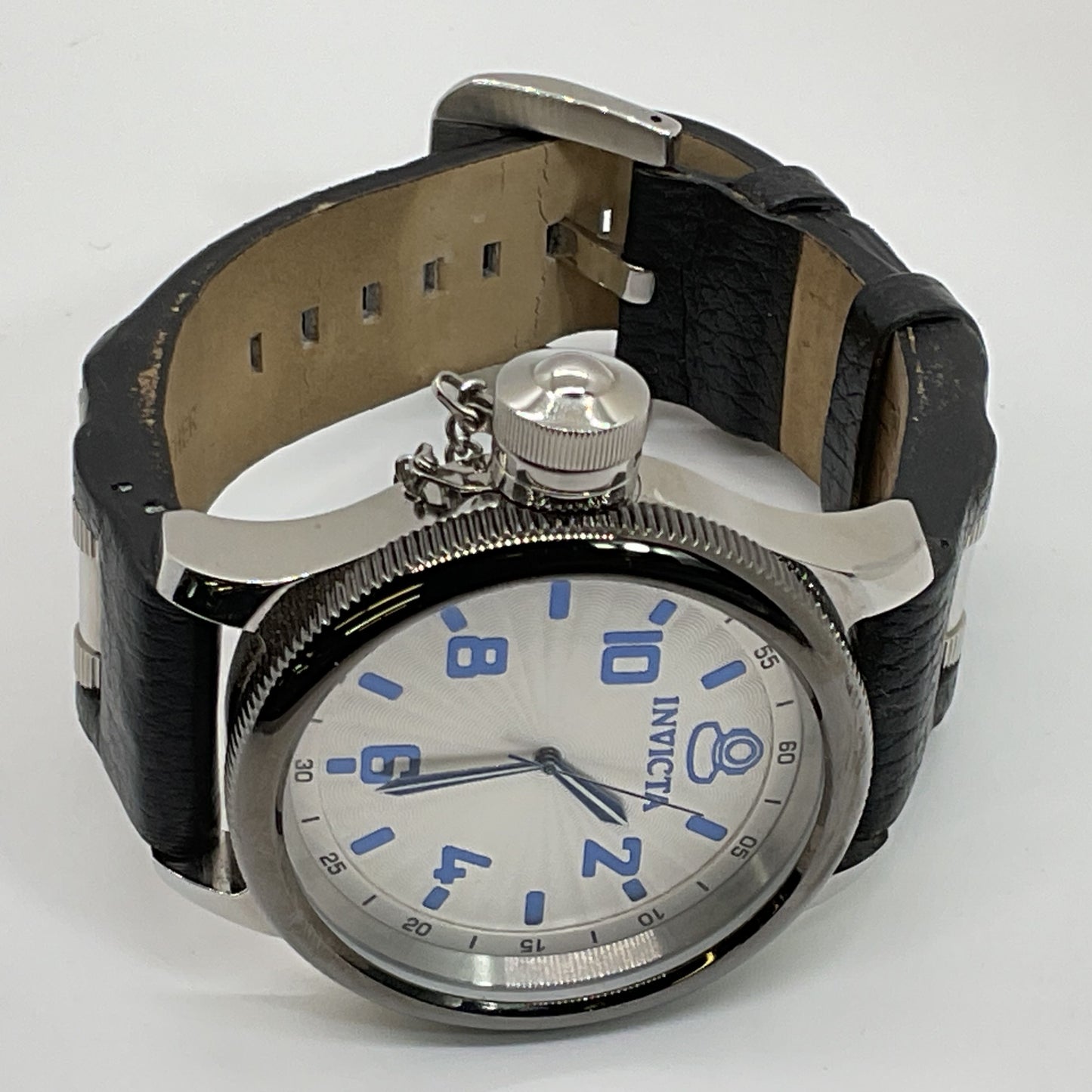 INVICTA Russian 1959 Diver Men's Watch with Black Band- NEEDS BATTERY