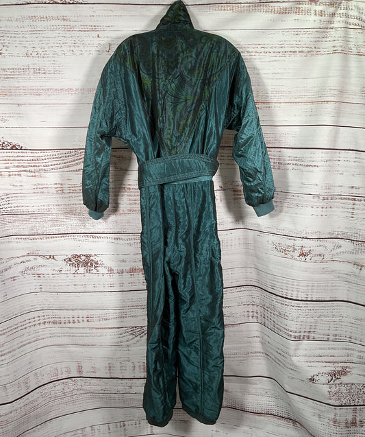 Peter Steinebronn Vintage One Piece Snow Suit Green