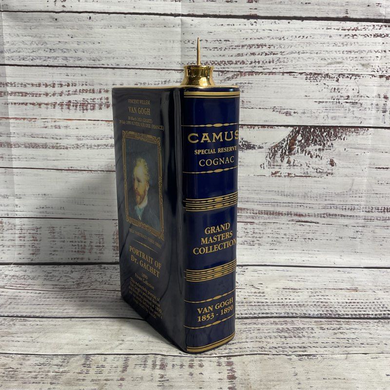 Limoges Camus Special Reserve Cognac Van Gogh Portrait Of Dr Gachet Empty Bottle