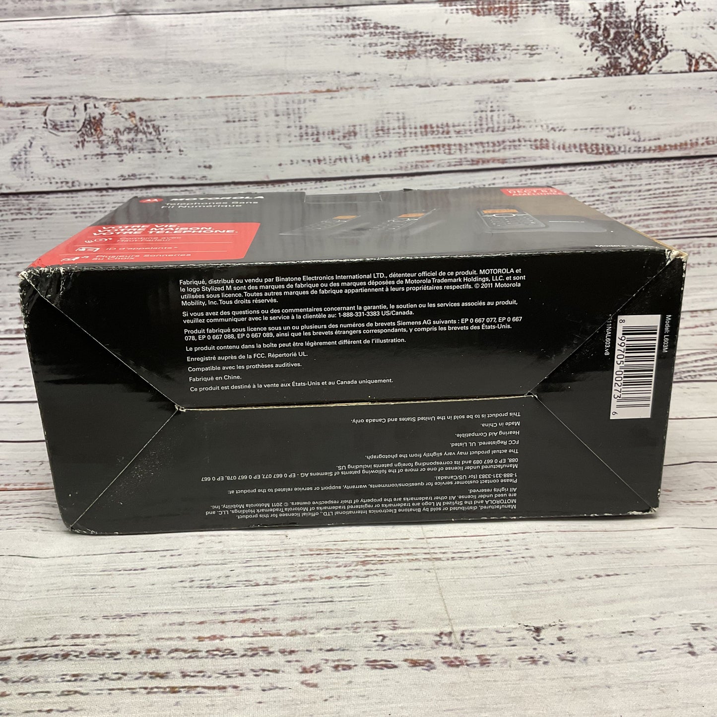 Motorola Digital Cordless Phone L603m Lot of 2 Handsets