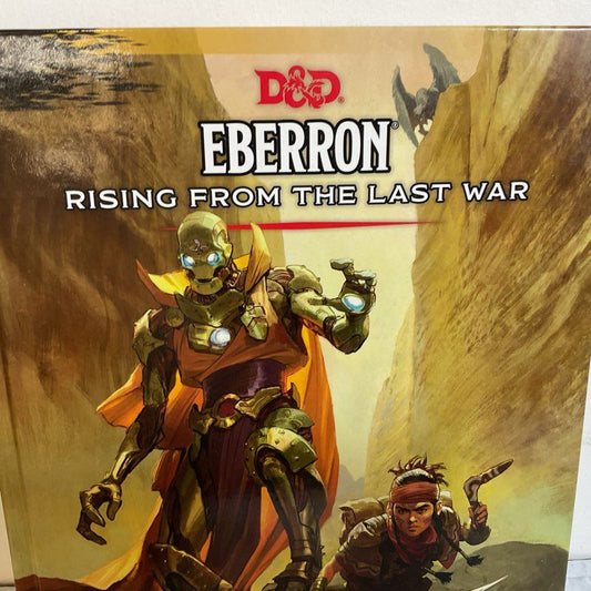 D&D Dungeons & Dragons 5e Eberron Rising From The Last War Standard Cover