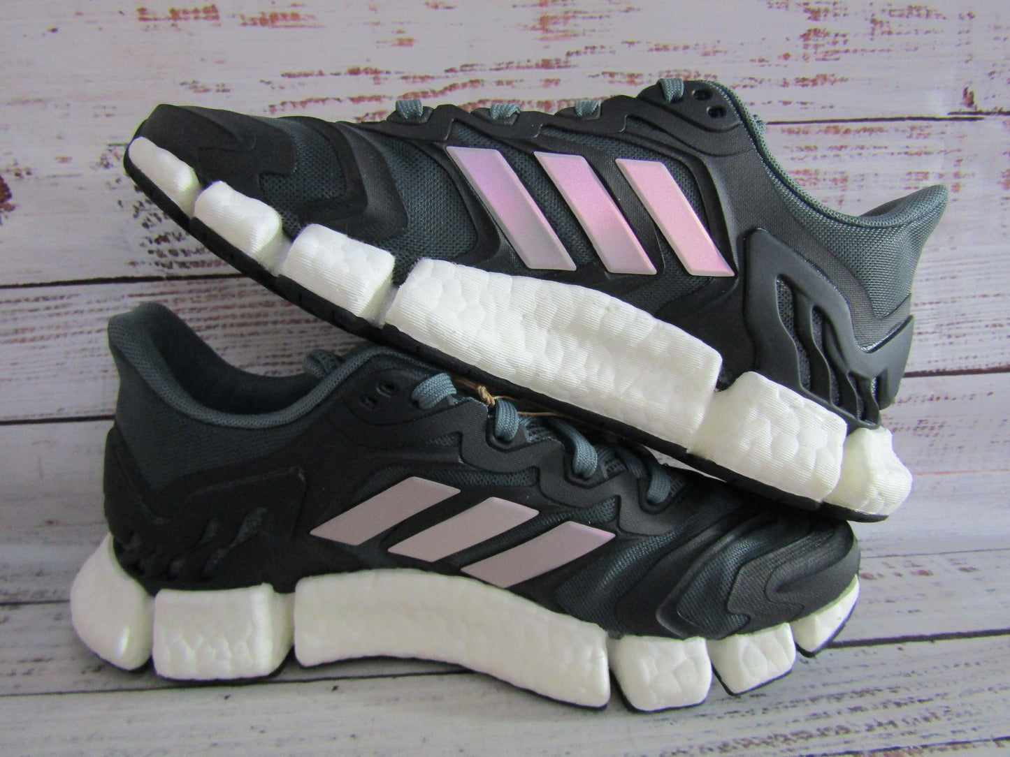 Adidas Climacool Vento Women's Black & Gray Running Shoes Size 6 FZ1730