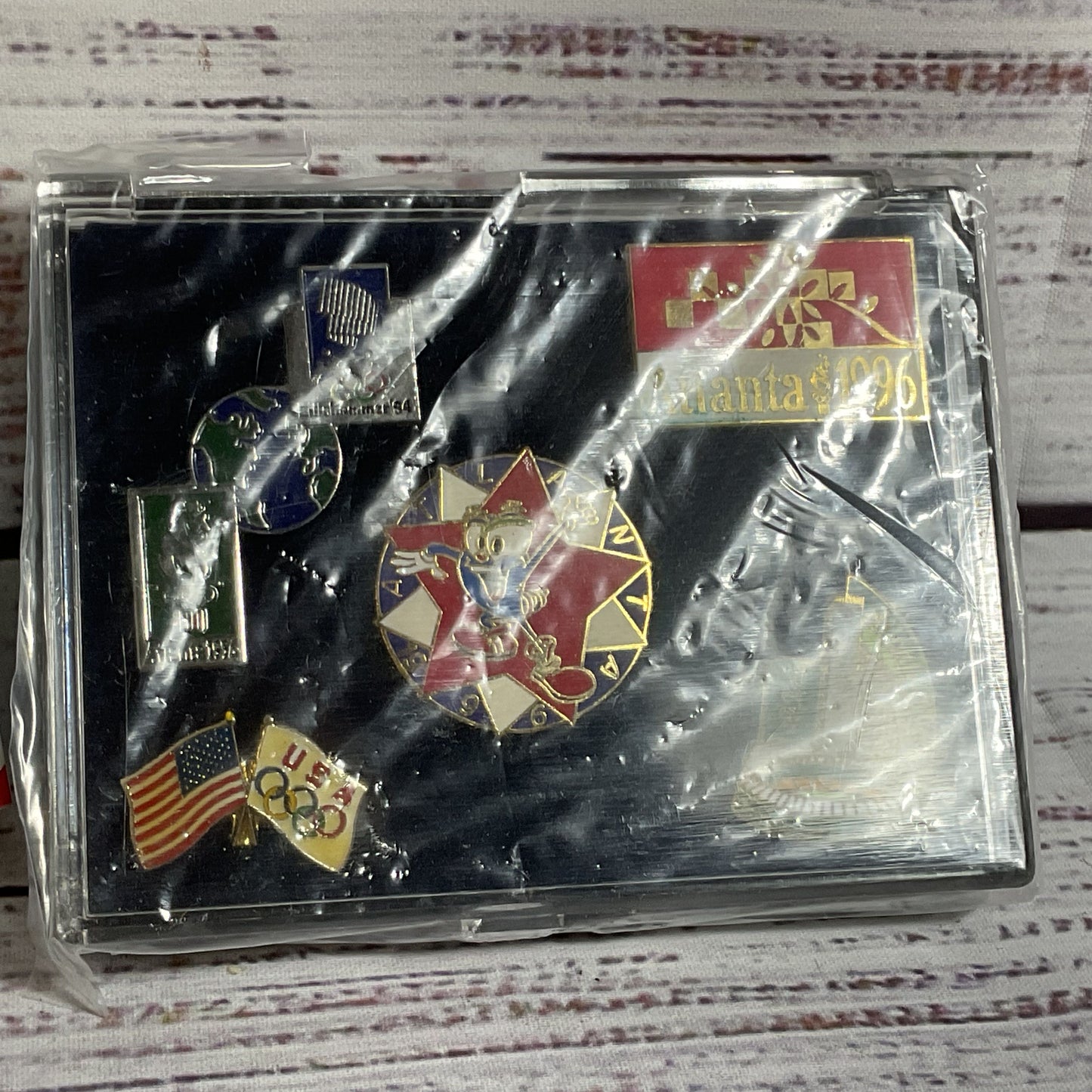 Ho Ho Art & Craft 1996 Atlanta Olympics Collector Pins- Set of 5