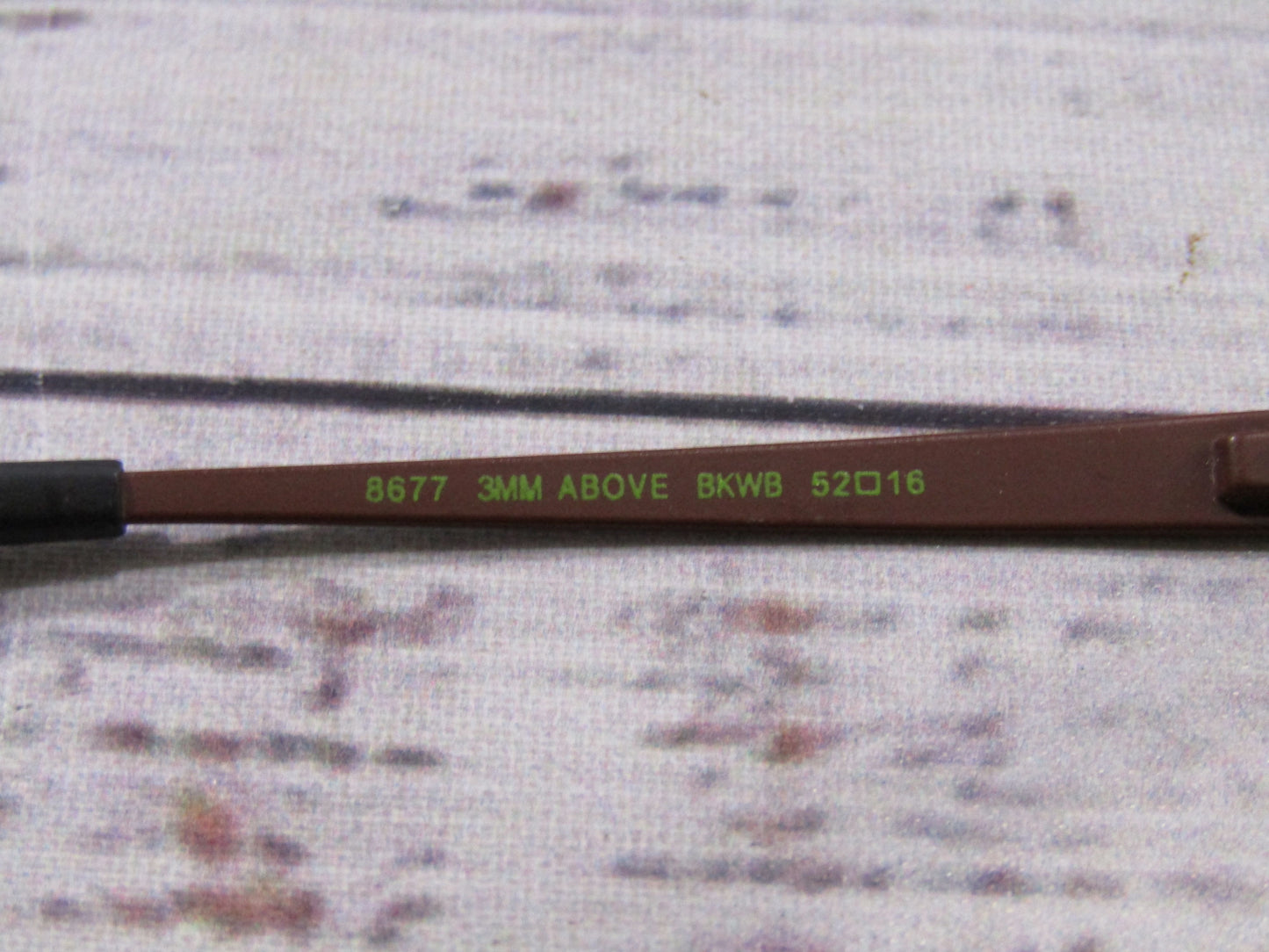 Bevel 3mm Above Women's Black Cat Eye Eyeglasses Frame Made in Japan