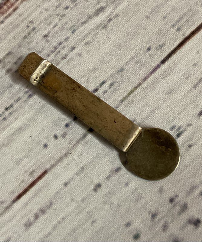 LEONORE DOSKOW 1981 Sterling Silver Money Clip 2"