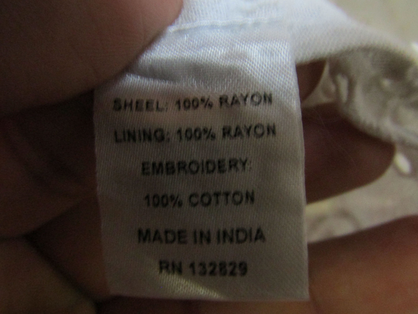 LPA Ella Women's Coconut Milk White Eyelet Embroidered Tank Blouse Size XS