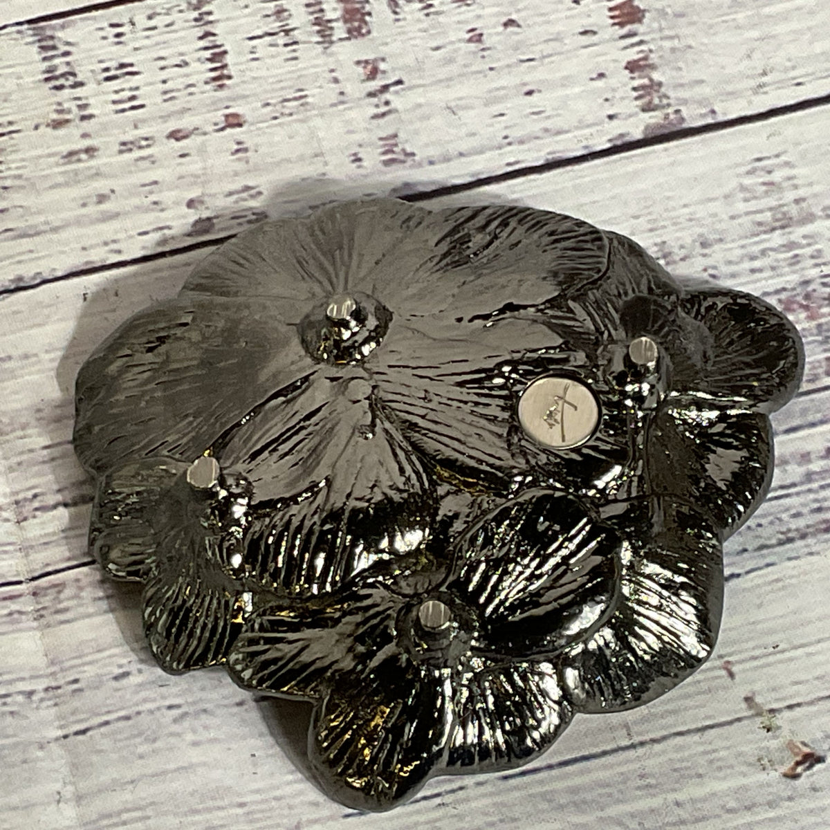 MICHAEL ARAM Orchid Flower Catch All Tray- 4.75"