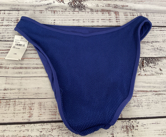 Good American Women's Capri Blue Bikini Bottoms Size L / XL