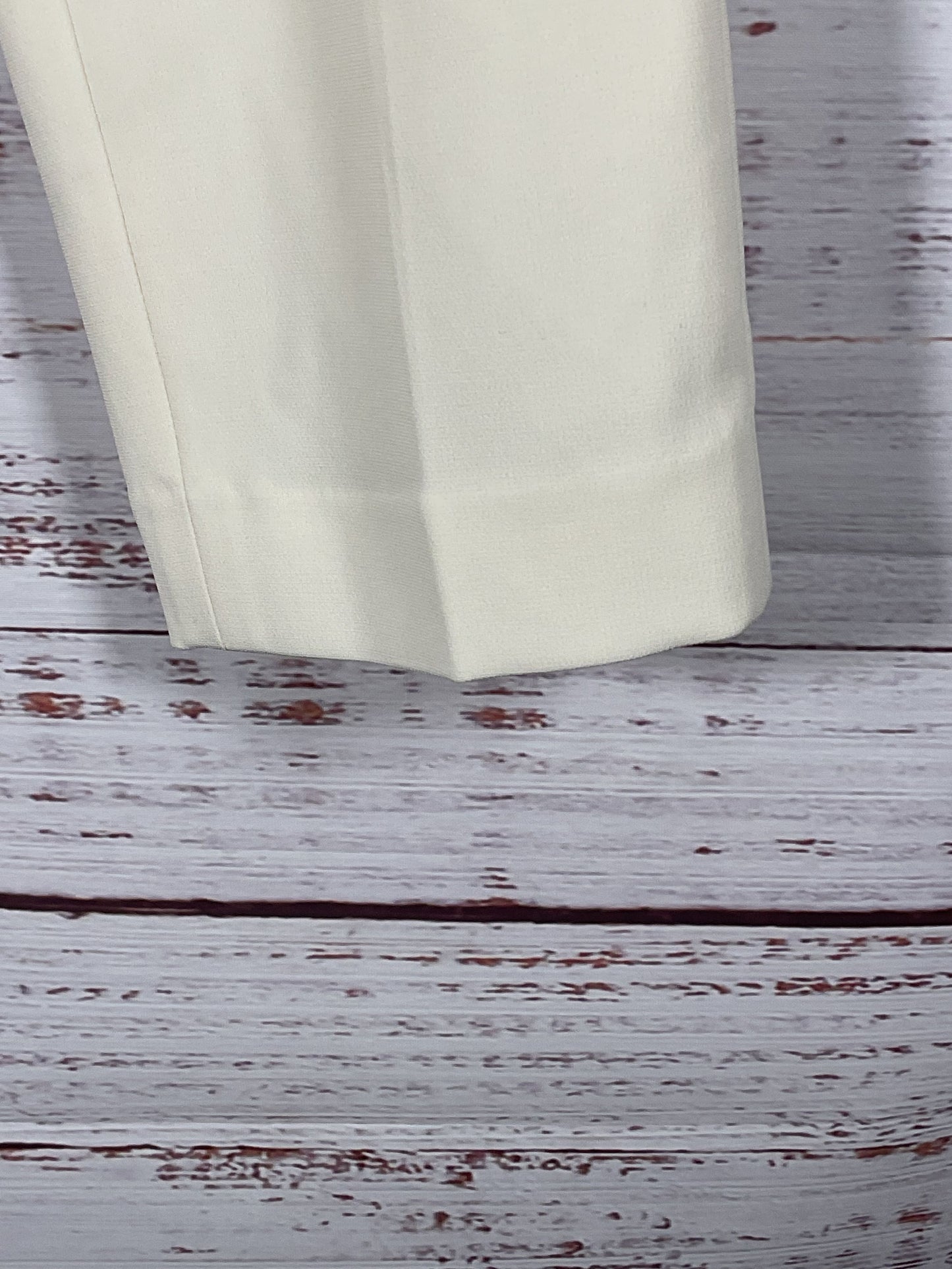 Theory Creme HW Trousers Pants NWT - Size 0
