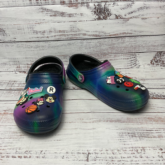 Crocs Galaxy Multi Colored Lined Shoe Slip On Unisex Adults 6M 8W