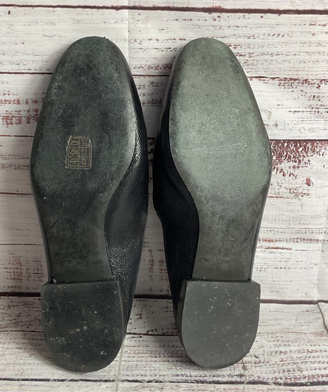 Tory Burch Leather Jessa Backless Loafer Black 7