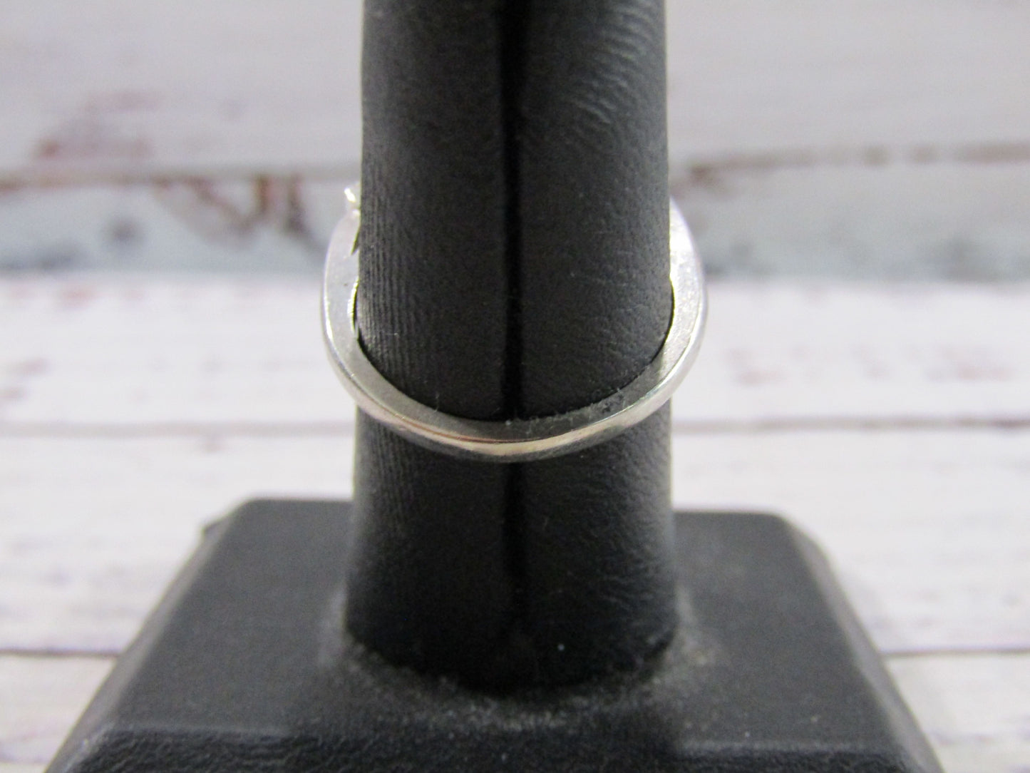 14k White Gold Marquise CZ Cocktail Ring Size 6.5