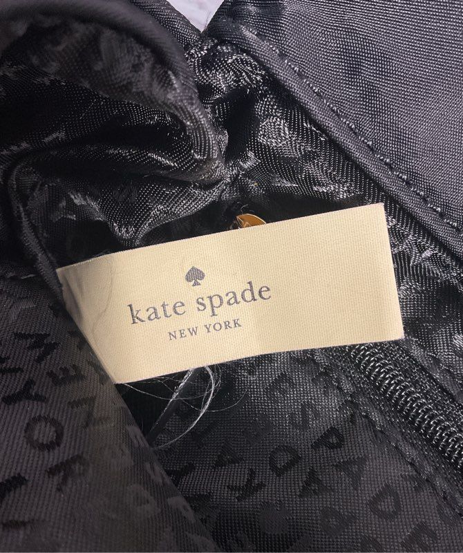 KATE SPADE Wilson Road Miri Purse Crossbody Bag Nylon Black - Missing Strap