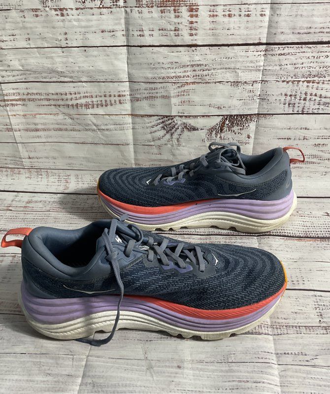 Hoka Gaviota 5 Women's Size 11B Anchor Grapefruit Stability Running Shoes