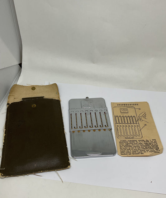 Vintage Tasco Pocket Arithmometer Adding Machine
