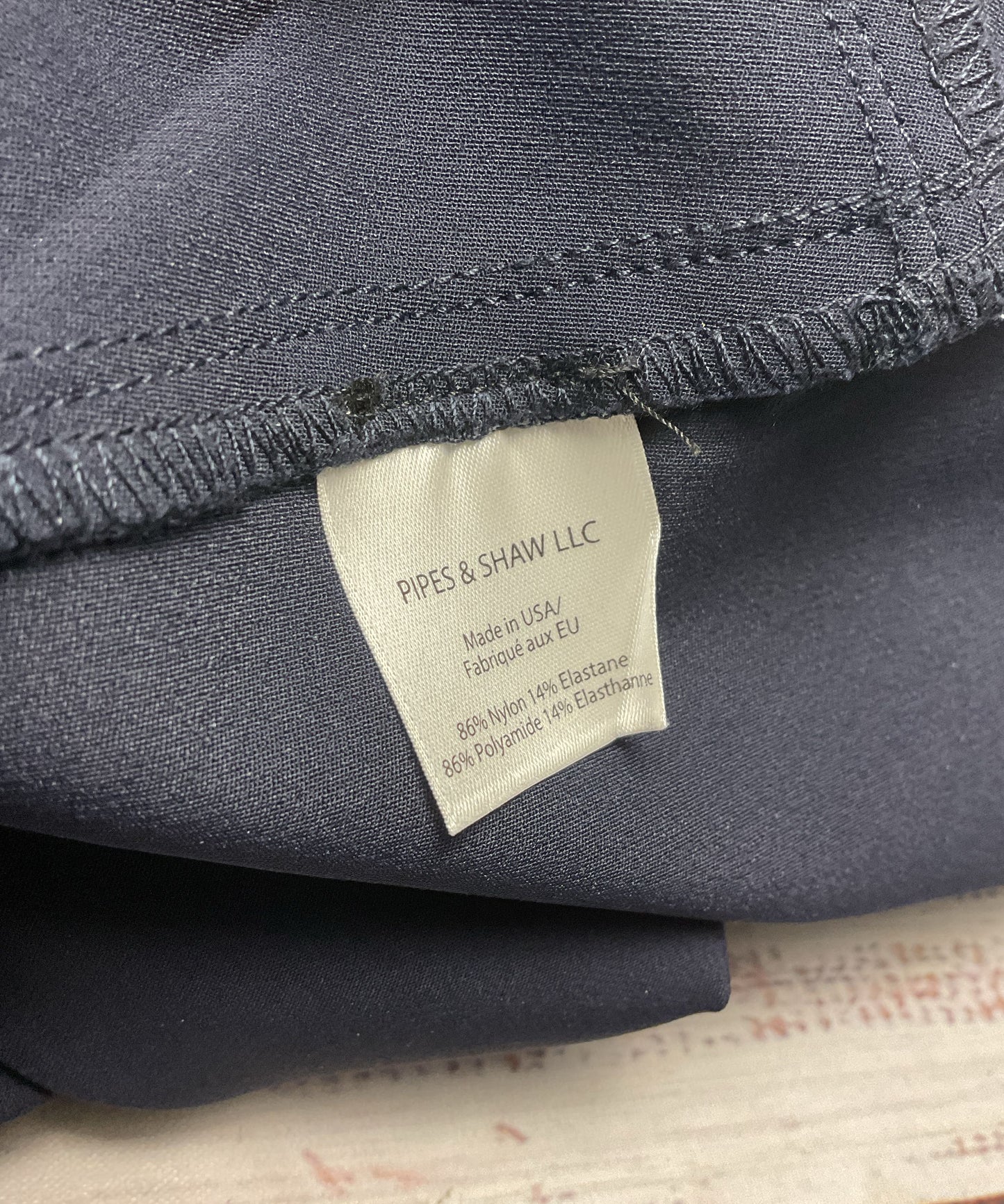 Veronica Beard Navy Blue Scuba Legging Pants - Size 4