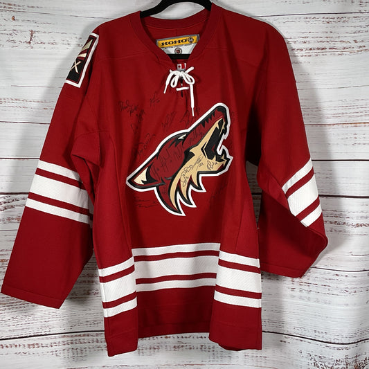 VTG. Signed??? KOHO Phoenix Coyotes Hockey Jersey- SZ M