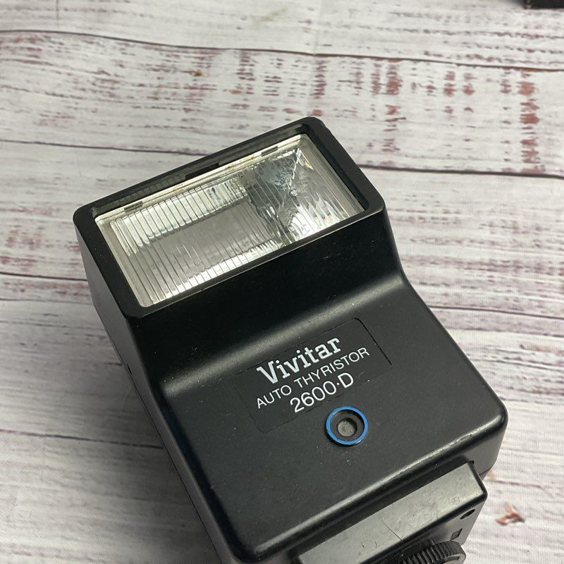 Vivitar 3 Pc. Auto Thyristor Flash Lot 3700, 2600-D, DM/C