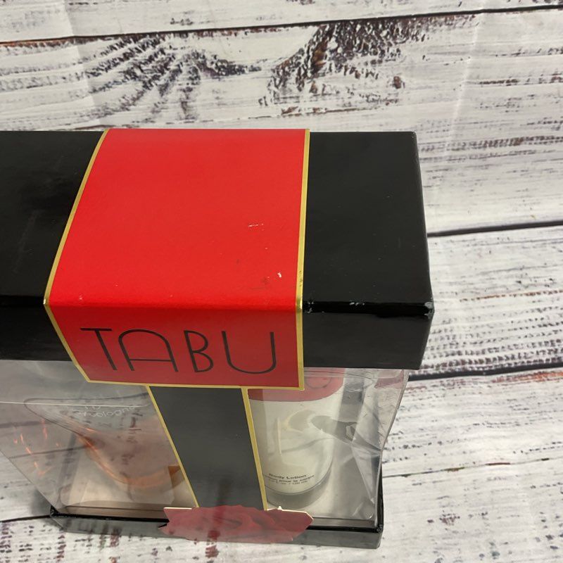NIB Tabu Spray Cologne & Body Lotion Set