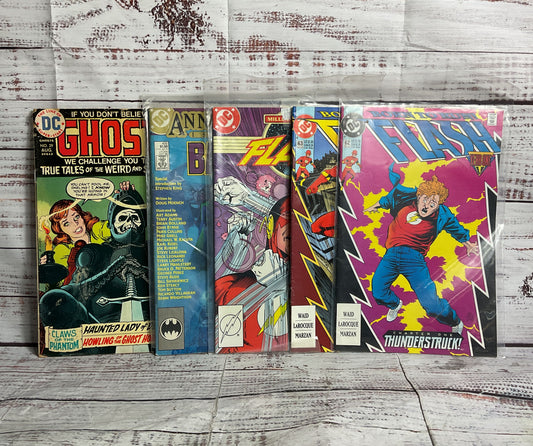DC Comics Flash Batman Ghosts Collection of 5 Books