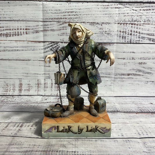 Jim Shore "Link By Link" Jacob Marley's Ghost A Christmas Carol 7" Figurine 2008