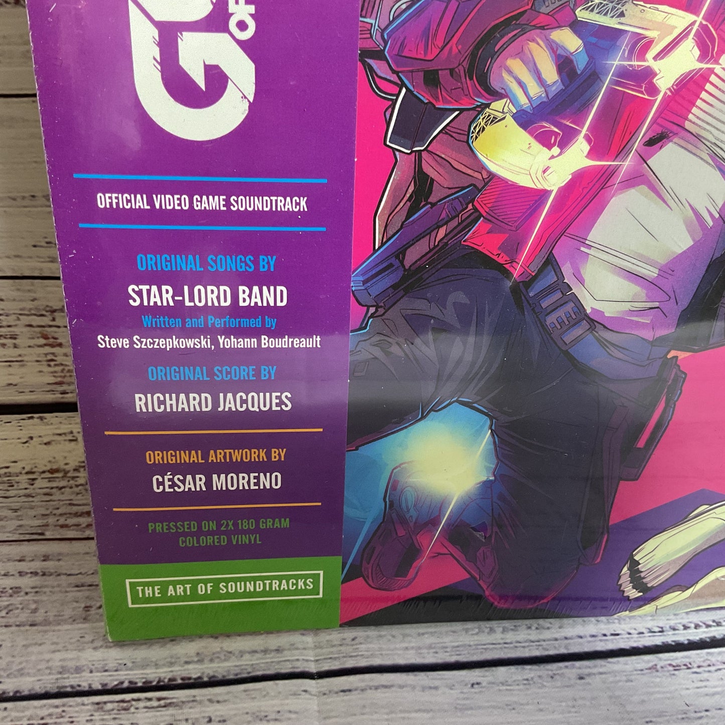 NEW MARVEL Guardians Of The Galaxy Official Mondo Video Game Soundtrack 2X Vinyl