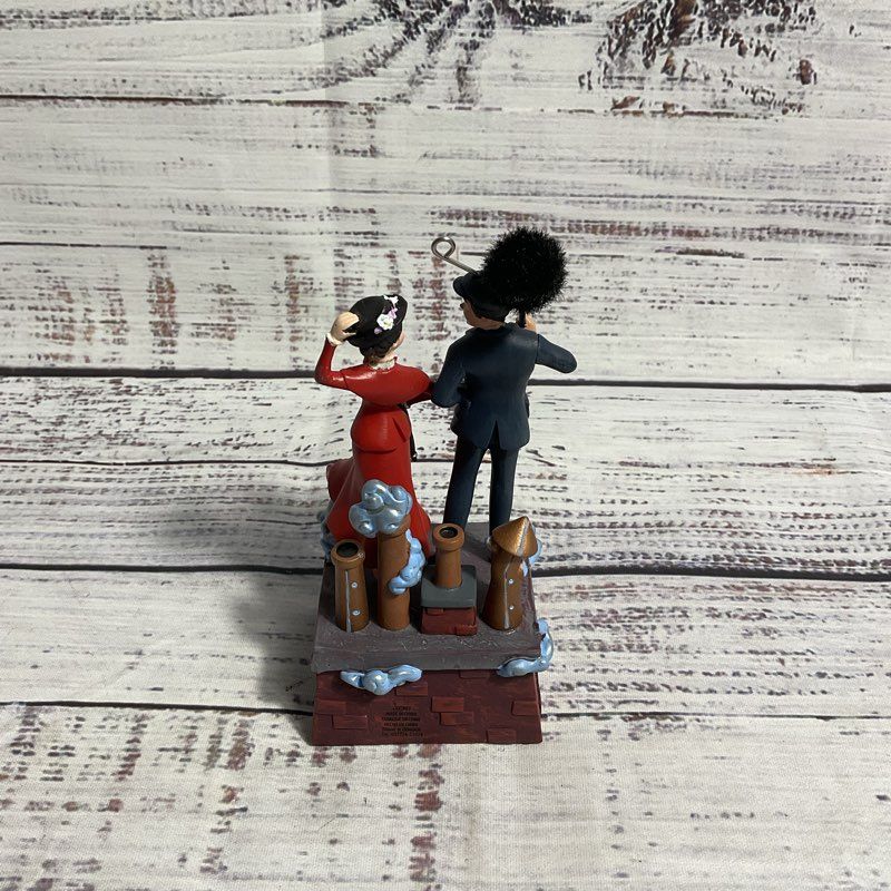 Disney Marry Poppins Bert Chimney Sweep Step In Time Musical 5" Ornament WORKS