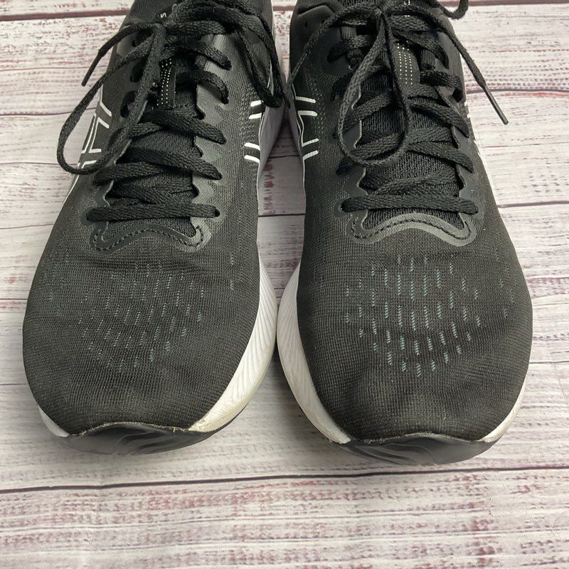 Asics Gel-Excite 10 Black Athletic Running Sneaker Women's Size 11 US