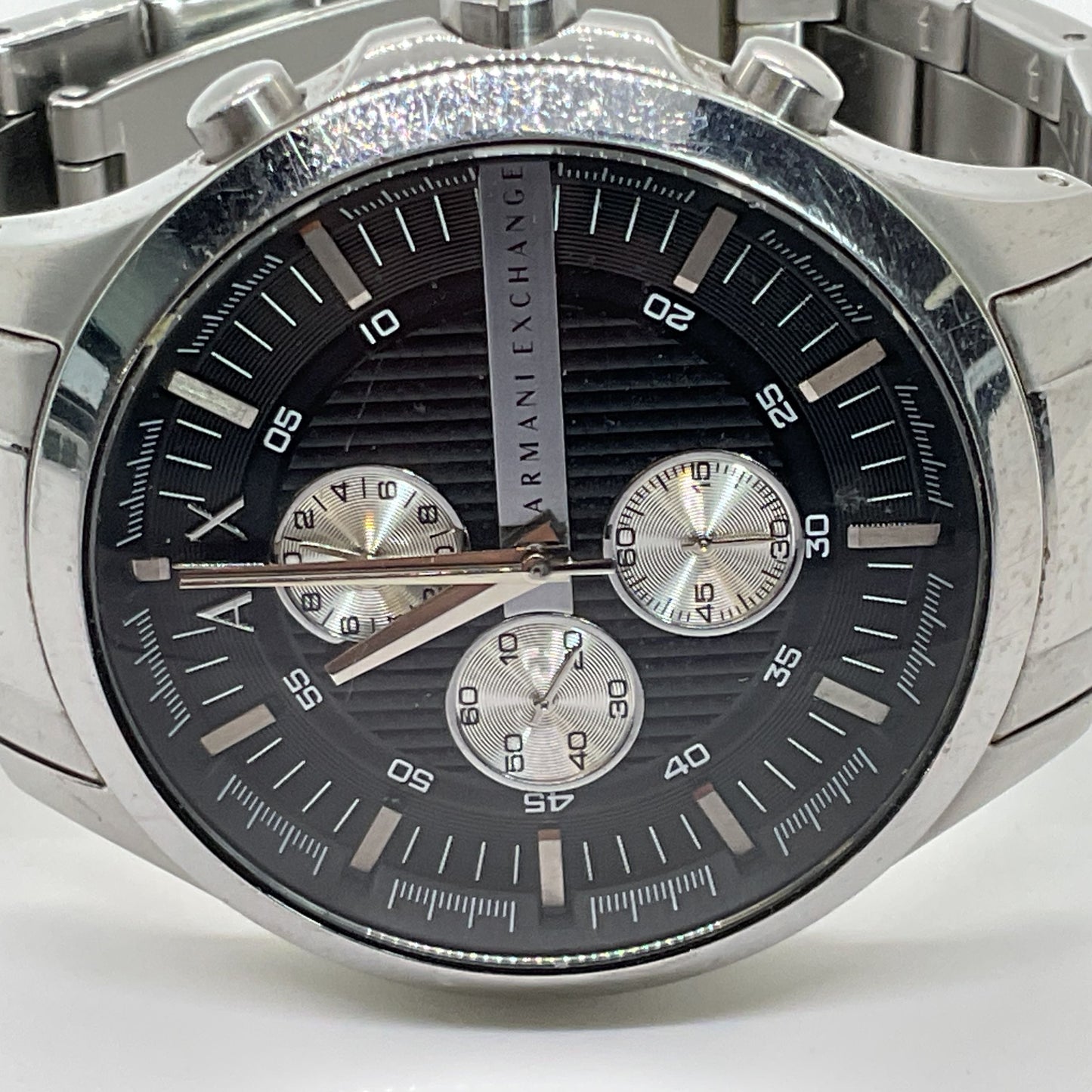 ARMANI EXCHANGE AX2152 Men's Stainless Steel Quartz Chronograph 7.5" Watch