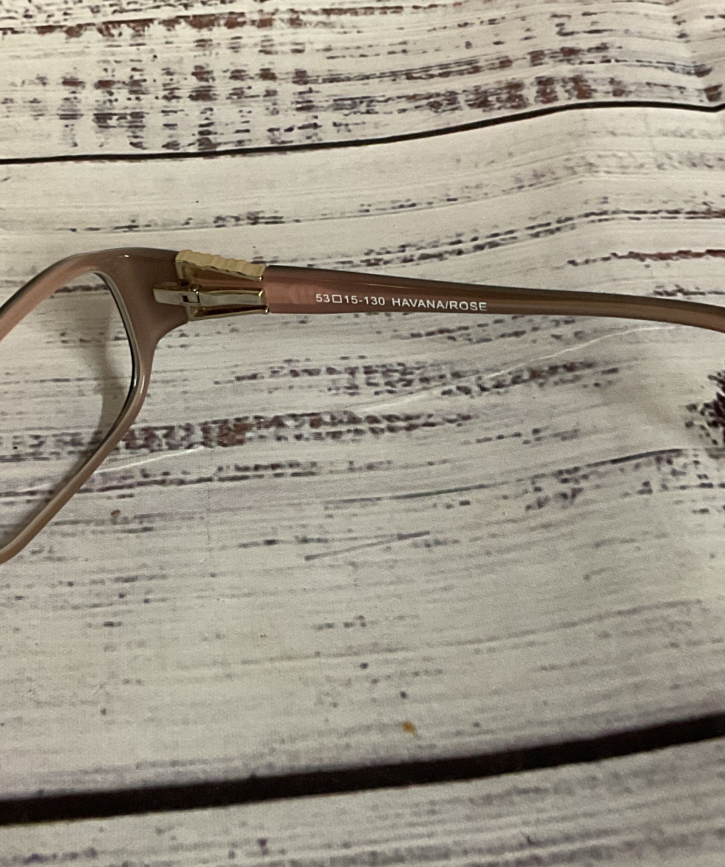 Bulova Ashland Havana / Rose Eyeglasses Frames - Size 130