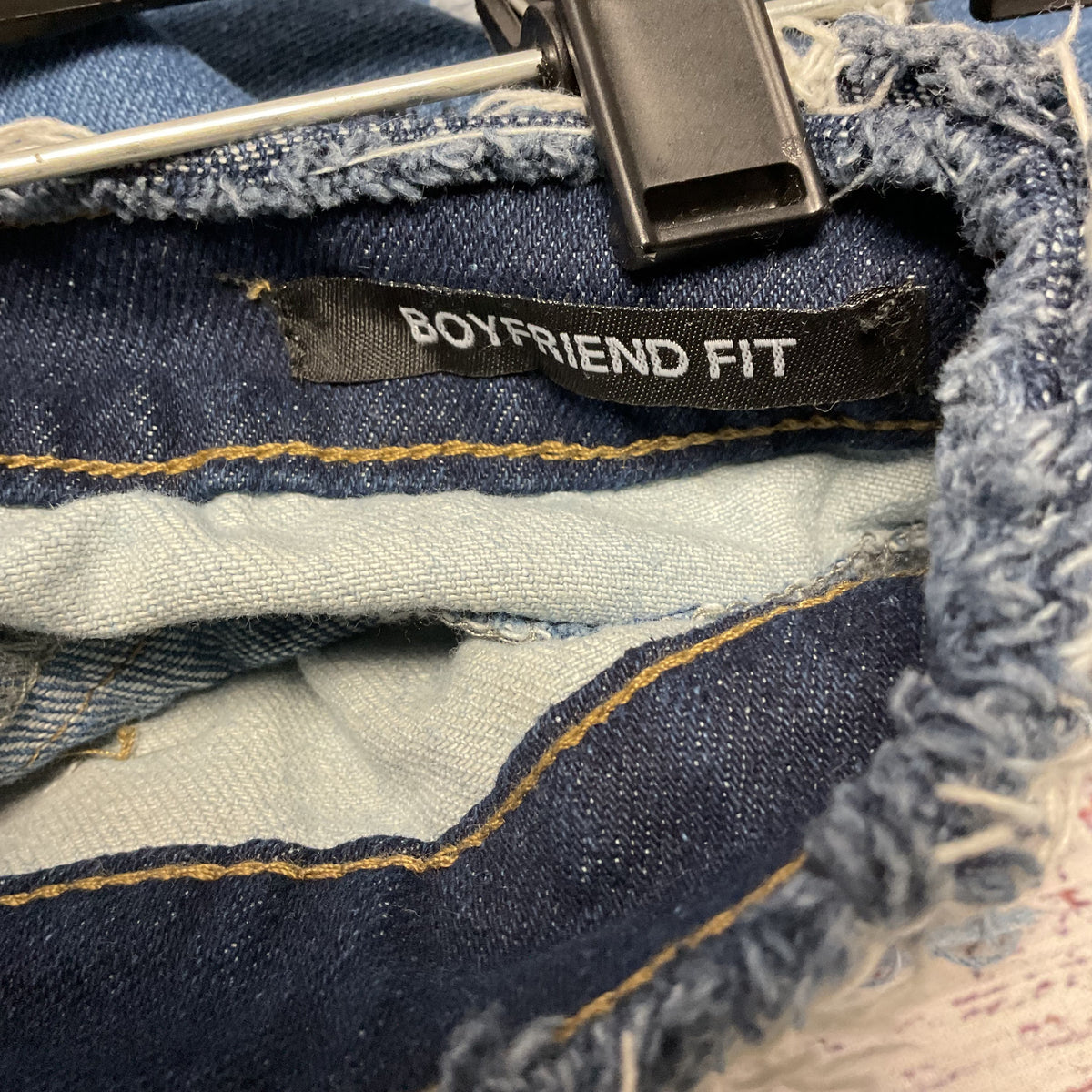 Jaded London Patchwork Raw Edge Boyfriend Fit Denim Jeans Pants - Size W26 New
