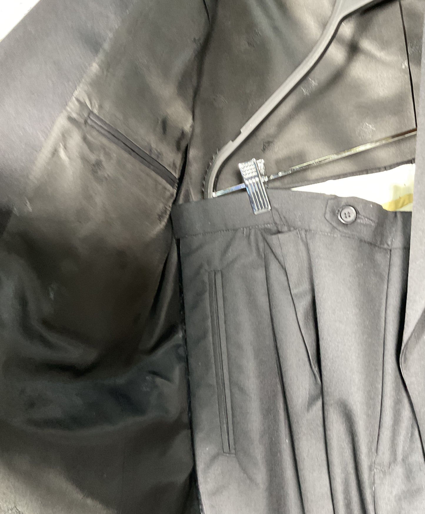 Jean-Yves Paris Tuxedo Blazer And Pants Black 42R 36R