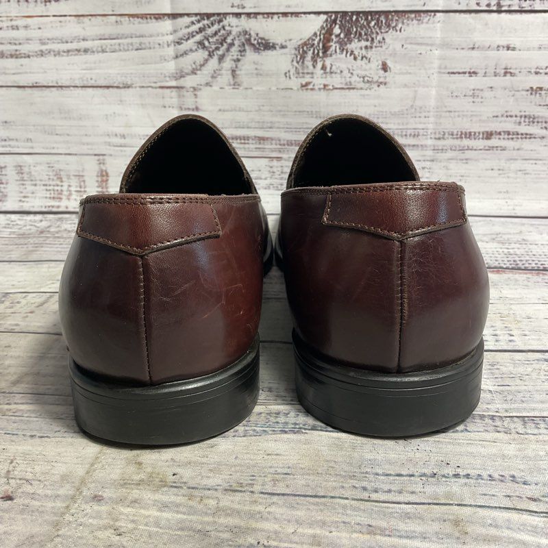 To Boot New York Burgundy Leather Loafer Dress Shoe Men's Size 8