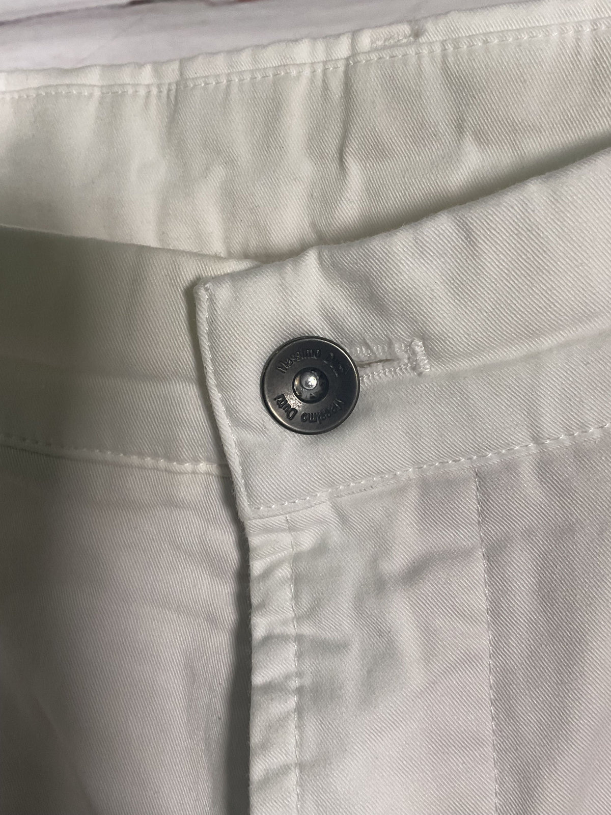 Massimo Dutti White Slim Fit Jeans - Size 36