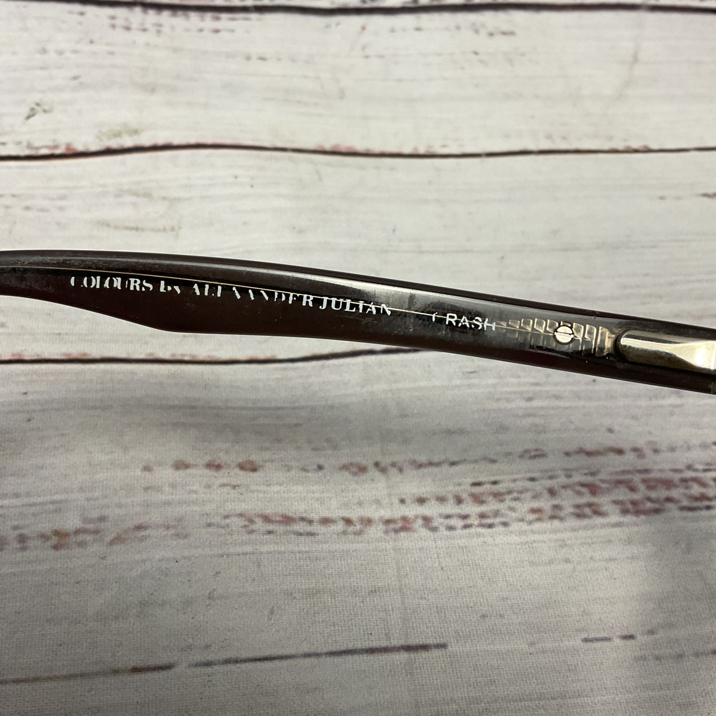 Alexander Julian Crash Grey/Vrown Fade Eyeglasses Frames Only* 50-20-140