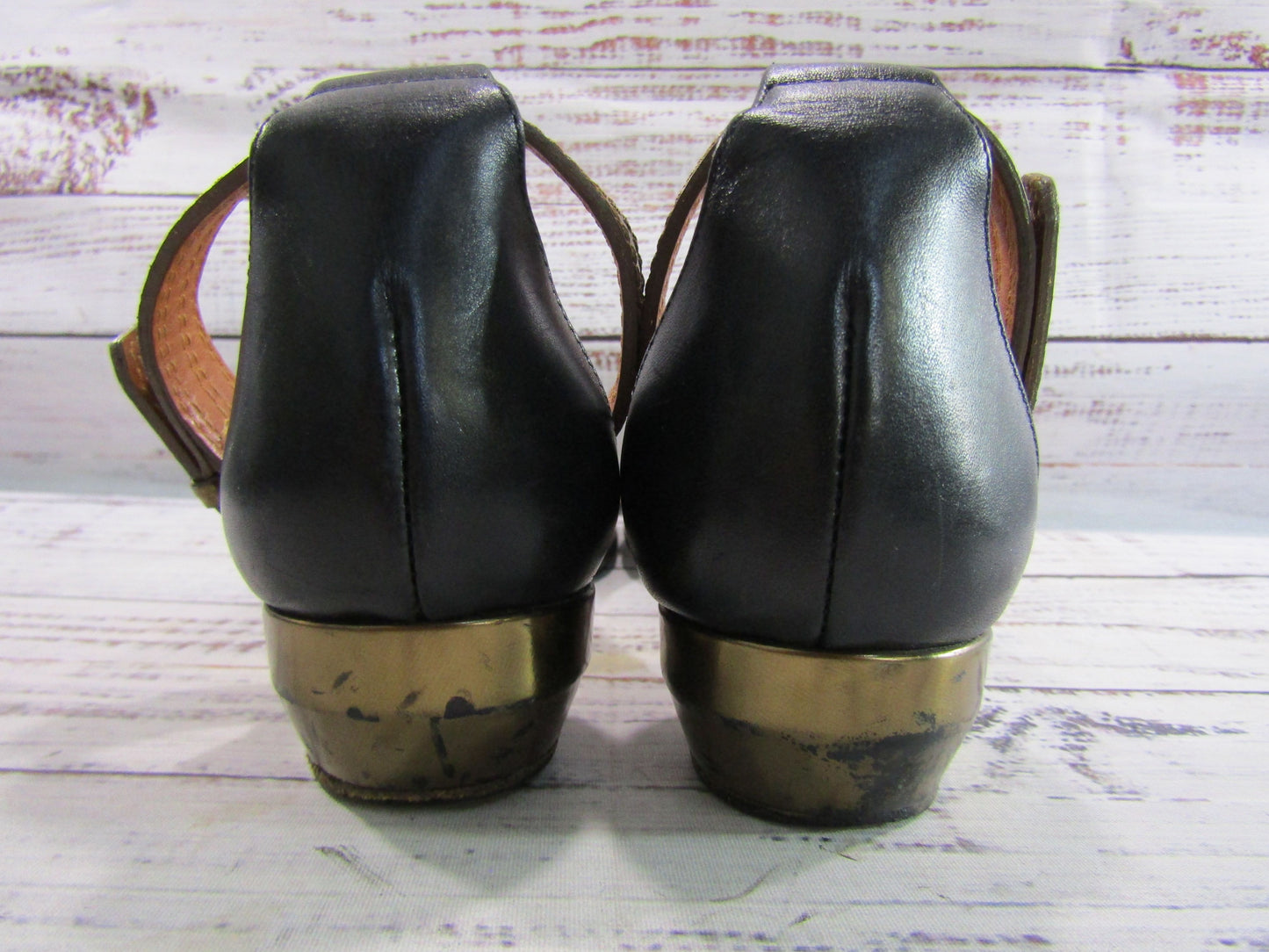 Lanvin 2012 Ete Women's Ankle Strap Sandals Size 9 Made in Italy