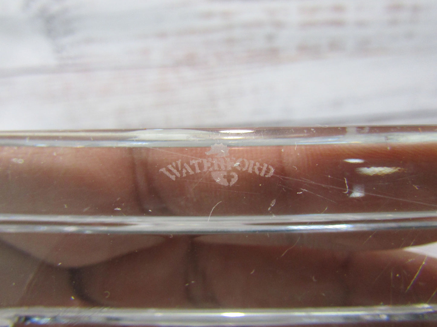 Waterford Metropolitan Crystal Pillar Candle Holder