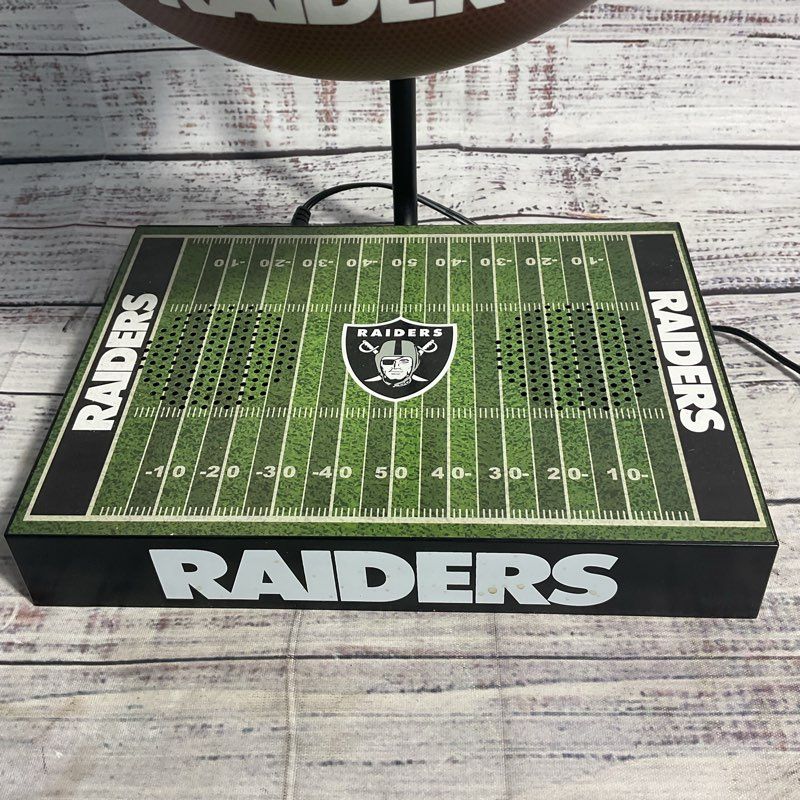 Pegasus X NFL Vegas Raiders Hover Football Floating Magnetic Bluetooth Speaker