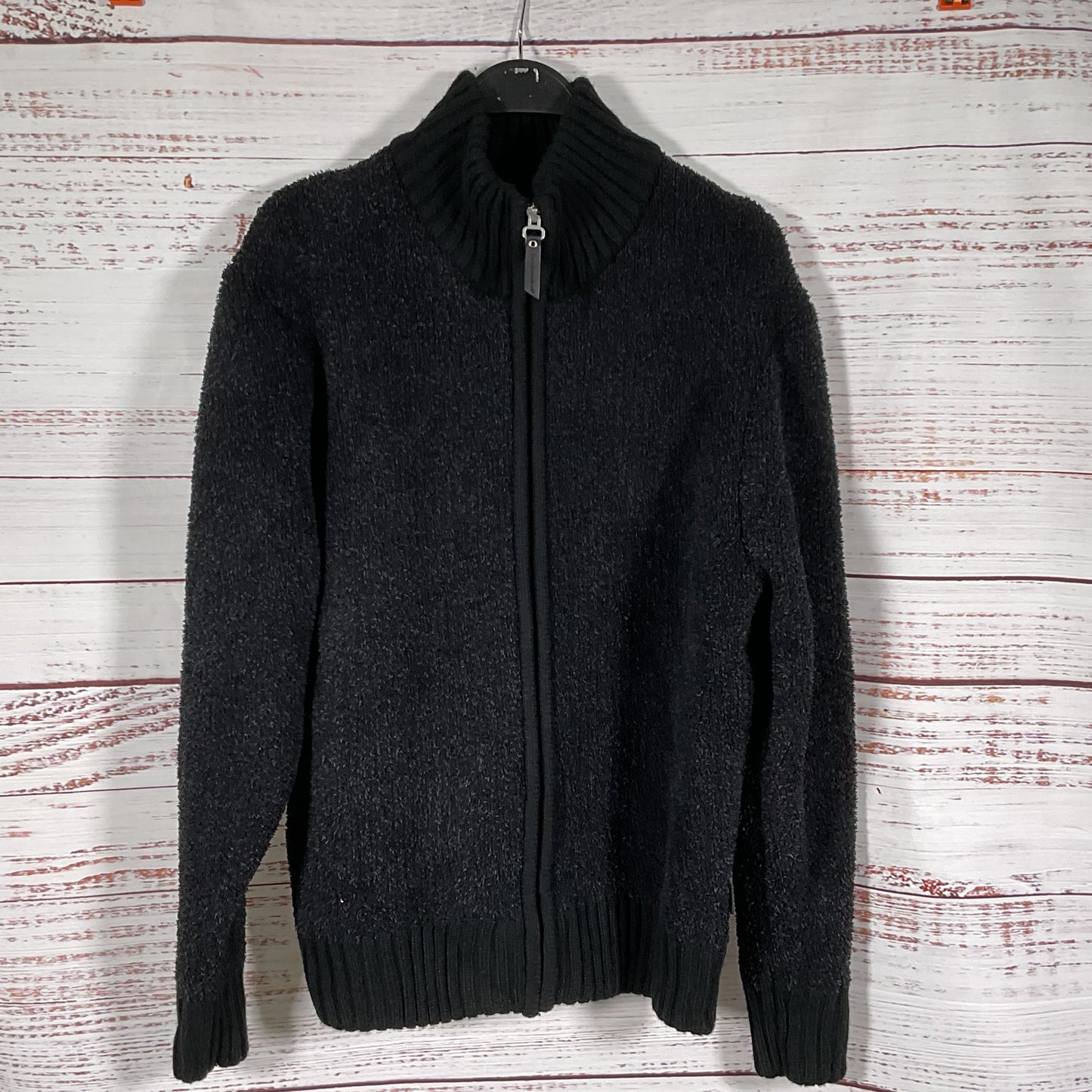 KASHWERE Women's Chenilla Lite Full Zip Jacket- SZ L