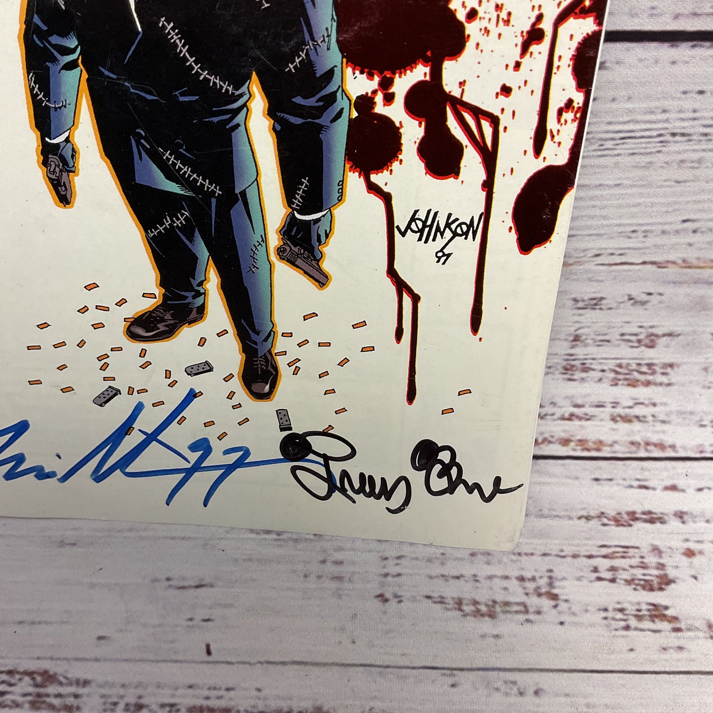 Violent Messiahs #1 Signed by William O'Neill & Troy Brian Comic Book