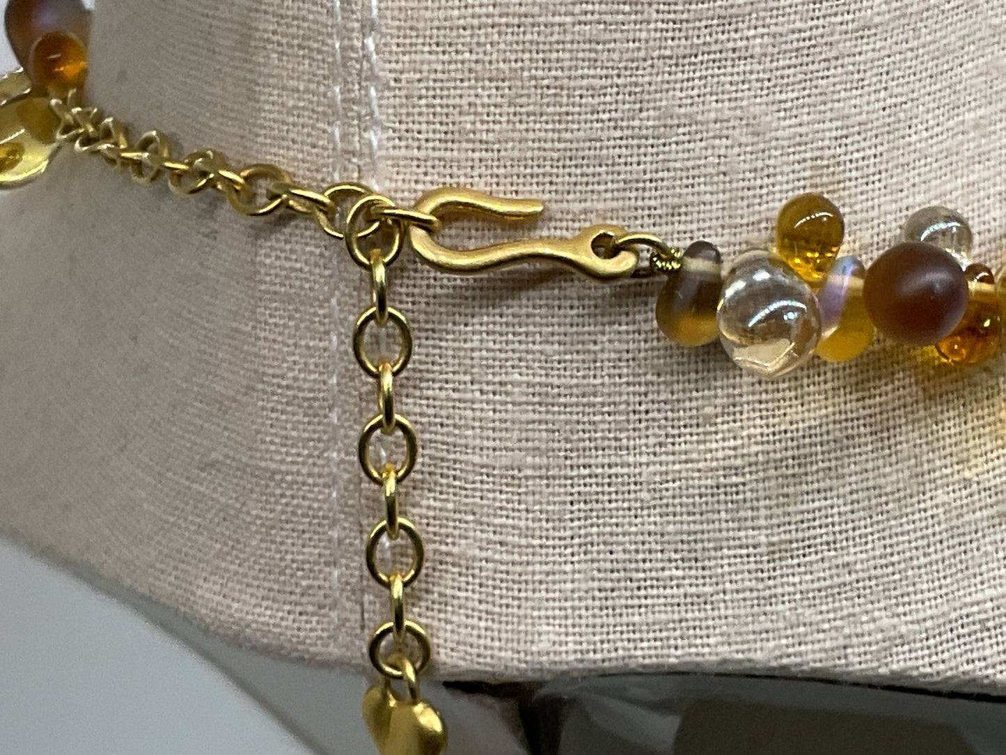 CAROLEE Multi Color Glass Beaded 16.5" Necklace