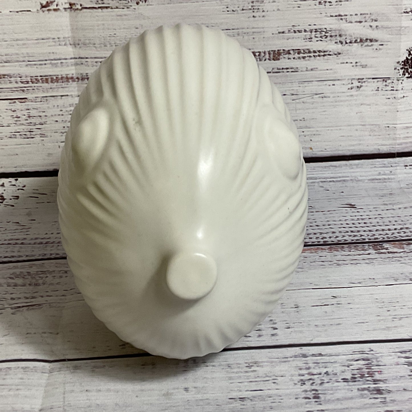 JONATHAN ADLER Puffer Blow Fish White Menagerie Series Sculpture 9.25"