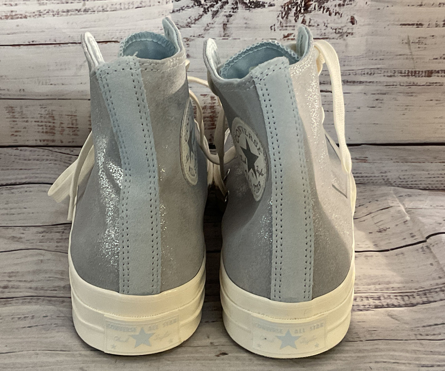 Converse Chuck Taylor All Star 70 Metallic High Top Sneaker Silver 9.5