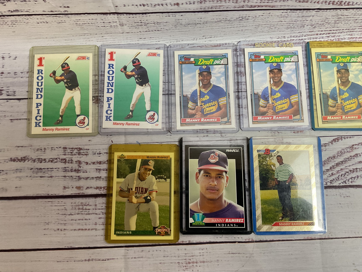 Draft, 1st Draft, Bowman MANNY RAMIREZ MLB Baseball Cards