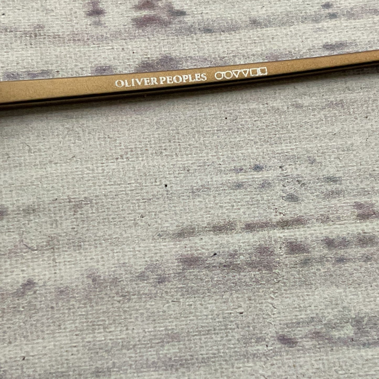 OLIVER PEOPLE'S Faber Unisex Bronze Eyeglasses- Size 52[ ]18 143 (FRAMES ONLY)