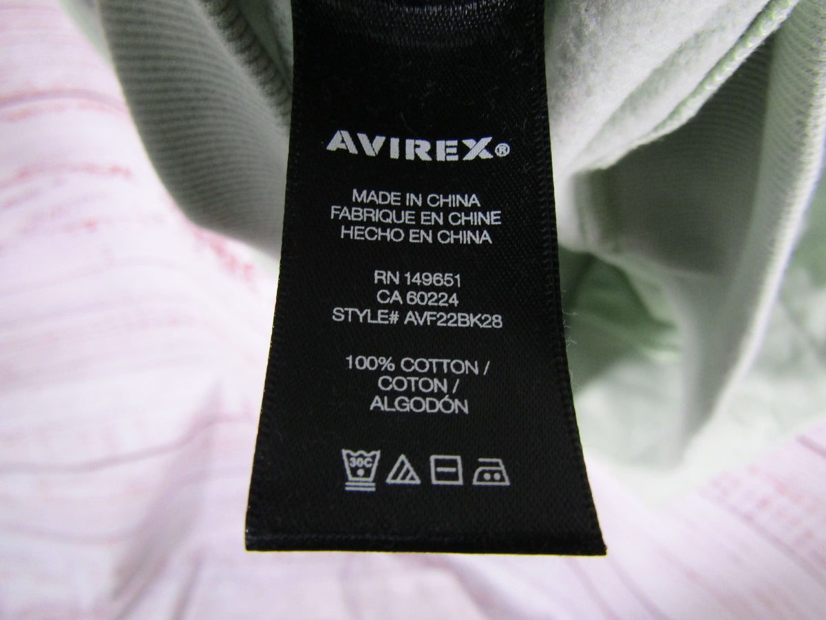 Avirex Icon Men's Seafoam Pullover Hoodie Sweater Size XL