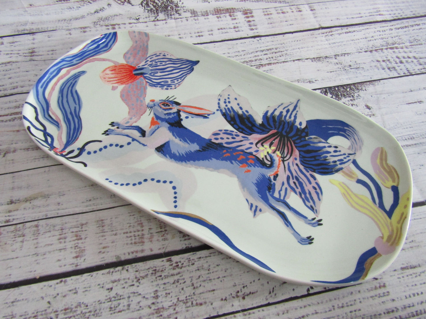 Sarah Gordon for Anthropologie Bunny Platter