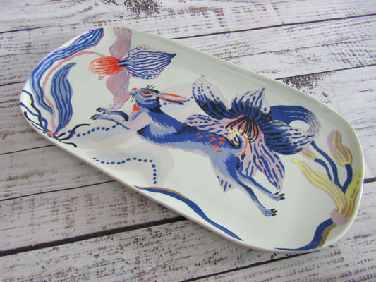 Sarah Gordon for Anthropologie Bunny Platter